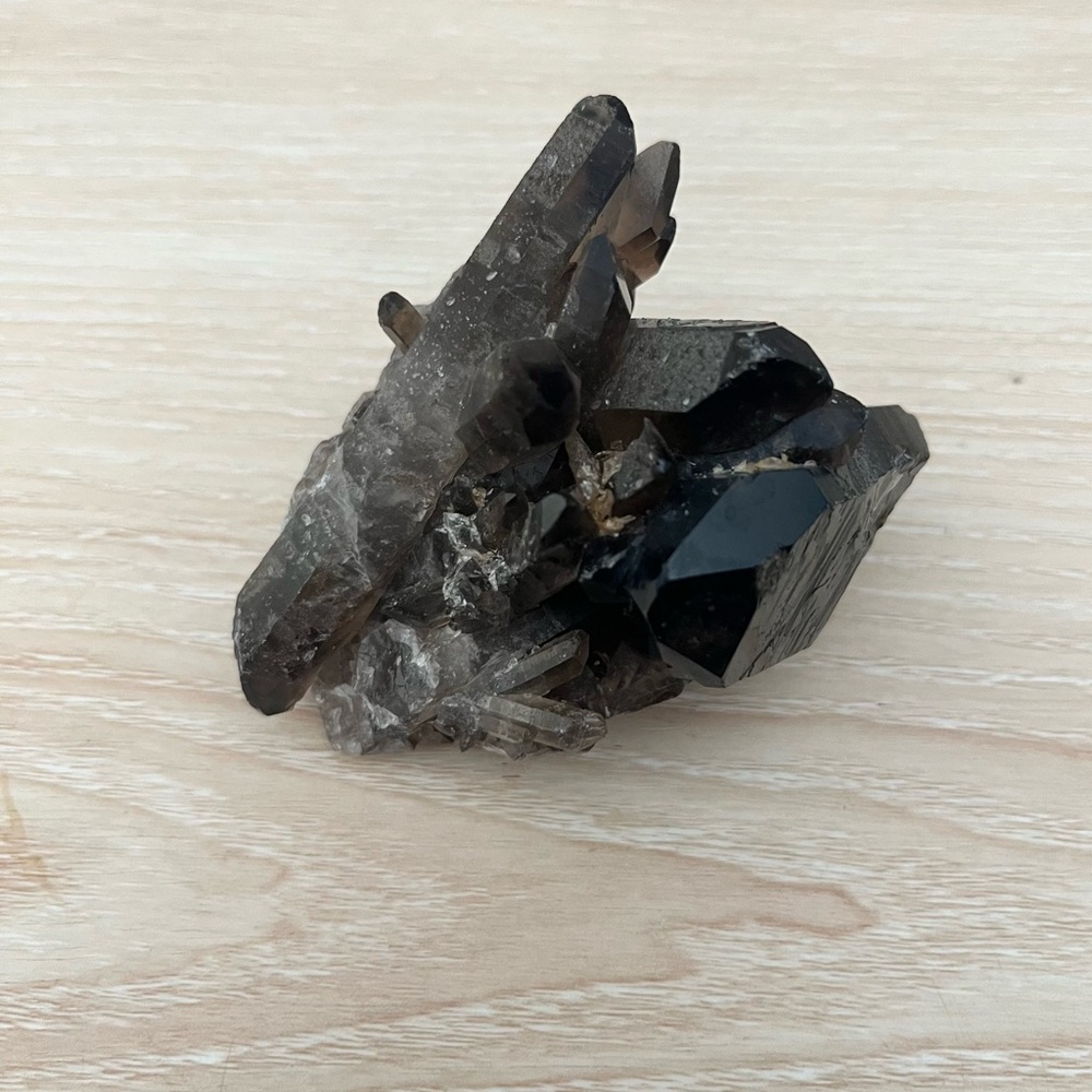 Smoky Quartz Crystal Cluster for Protection